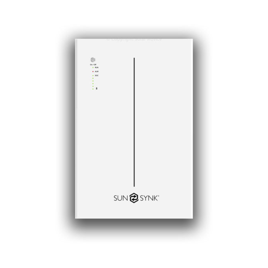 Sunsynk Battery LFP Wall Mount 10.65kWh 51.2V